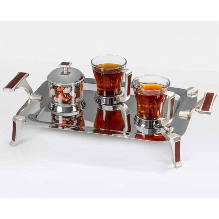 Tak Steel 581T Wood Design Tea Set Various catering and catering containers